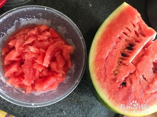 吃冰沙瓜,冰沙瓜的清凉诱惑